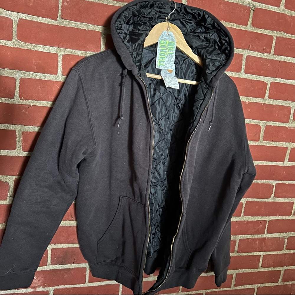 Men's Black Hooded Sweater